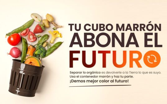 GRHUSA impulsa la campaña “Tu cubo marrón abona el futuro” en el Alto Gállego y la Jacetania